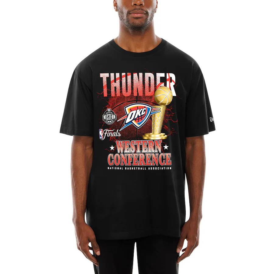 Men Oklahoma City Thunder short T Shirt 2025 style 3